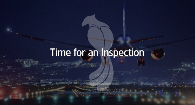 Time for an Inspection Performed two firm landings (within limits) in a row